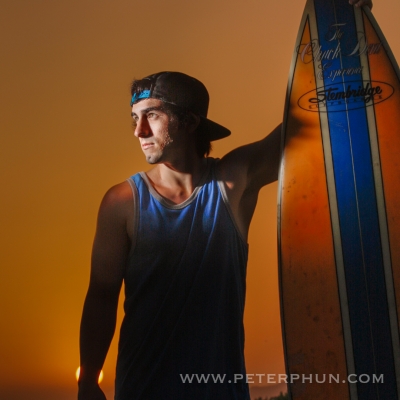 Surfer portrait 