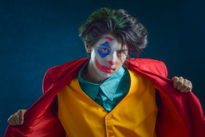 Juan as the Joker by Jesus Rodriguez