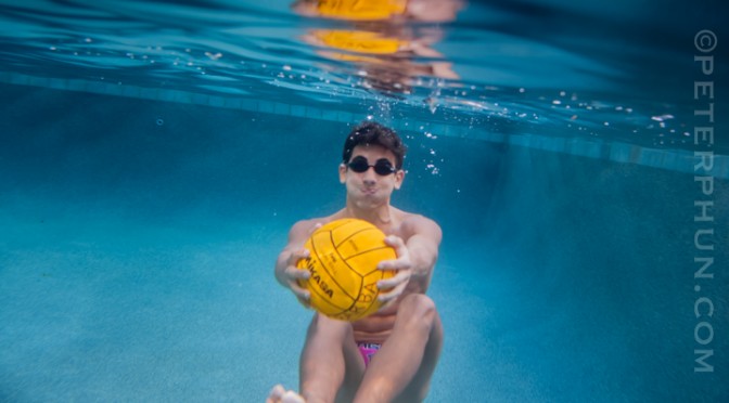 High School Senior Portrait 1–Water Polo player Nicholas Barba